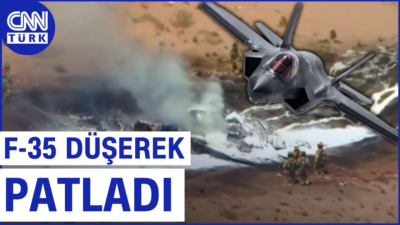 ABD'de F-35 Savaş Uçağı Düştü: Pilot Fırlatma Koltuğuyla Hayatta Kaldı