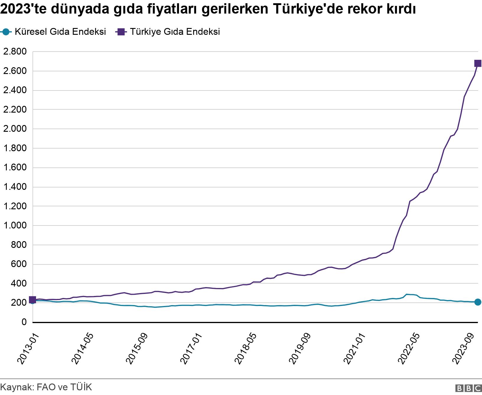 ABD'de Gıda Fiyatları Rekor Kırdı: Son 50 Yılın Zirvesinde Enflasyon