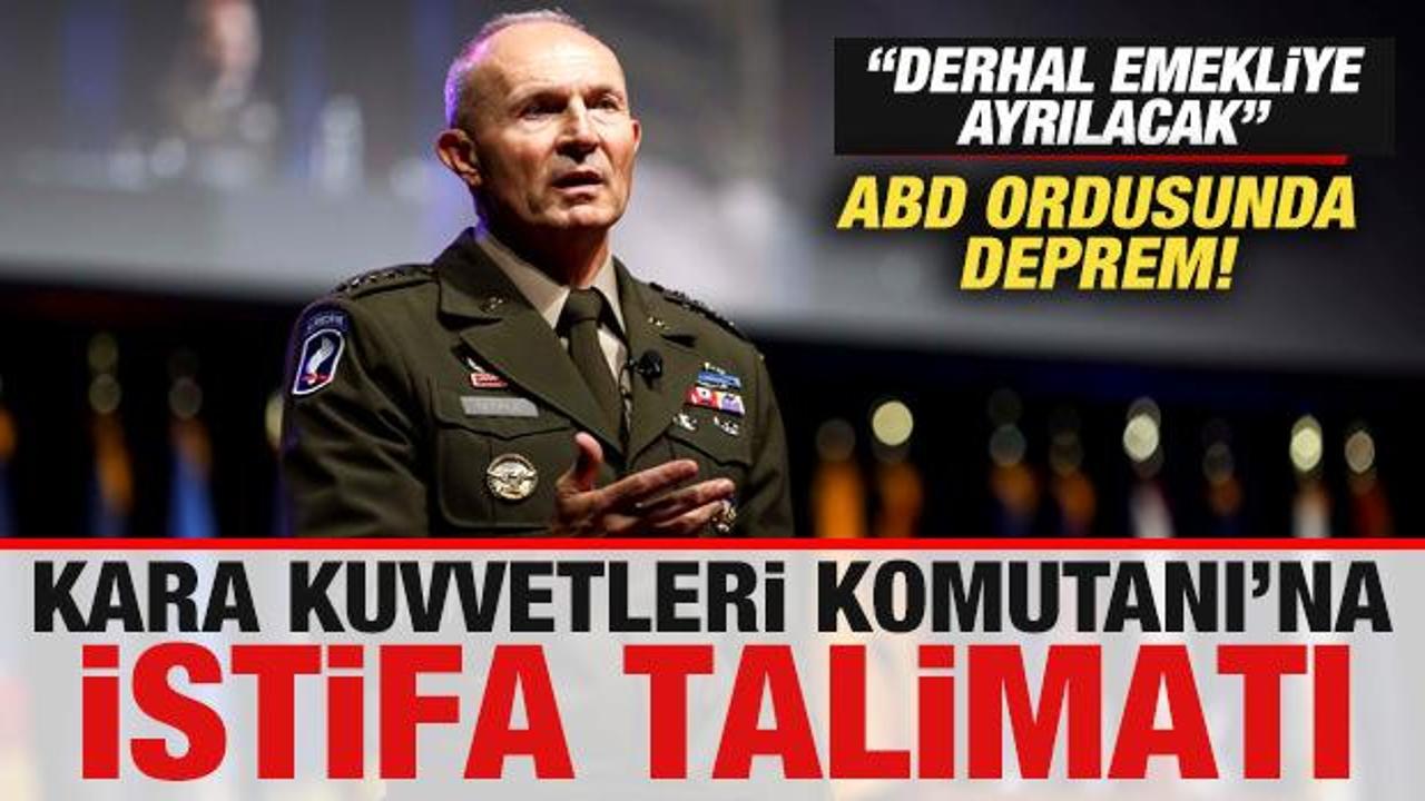 ABD Ordusunda Kritik İstifa: Kara Kuvvetleri Bakanı Görevden Ayrıldı