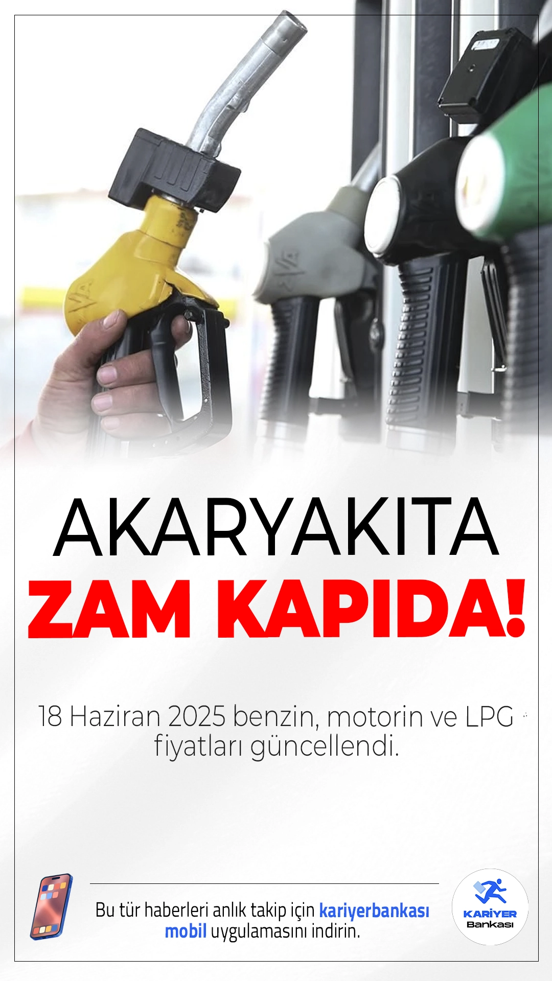 Akaryakıtta Yeni Zam Dalgası: Benzin ve Motorin Fiyatları Yükselişte