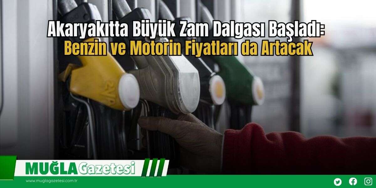 Akaryakıtta Yeni Zam Dalgası: Otogaz Fiyatları Pazartesi Gecesi Artıyor