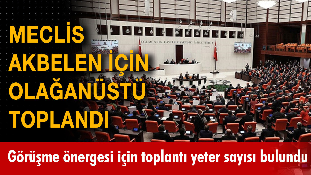 AKP'li Usta: Çerçeve Yasa İçin Meclis Olağanüstü Toplanabilir, Uzlaşma Şart