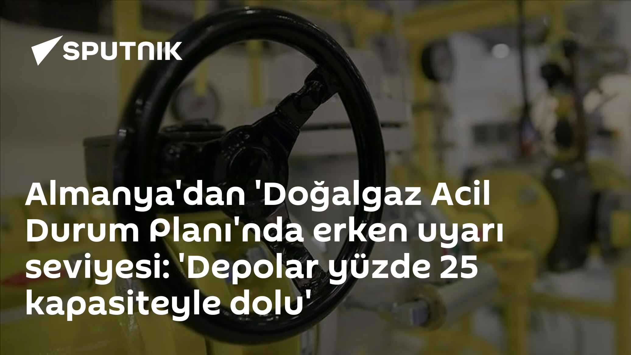 Almanya'da Kış Öncesi Doğalgaz Alarmı: Depolar Yarı Yarıya Boş