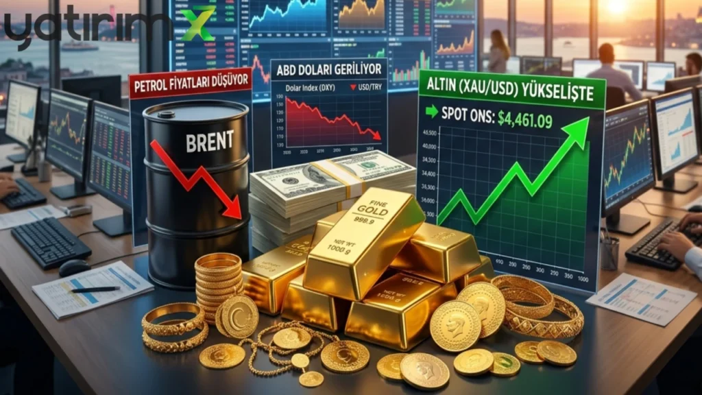 Altın Fiyatları Trump'ın Açıklamalarıyla Yükselişe Geçti: 4.177 Dolar
