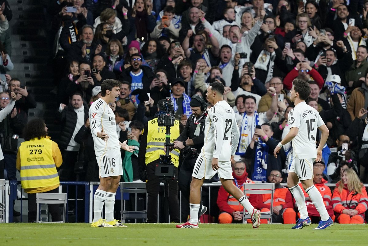 Arda Güler'li Real Madrid, Real Sociedad'ı 4-1 Mağlup Etti