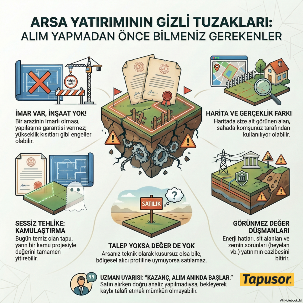 Arsa ve Arazi Yatırımları Yükselişte: Uzmanlardan Kritik Uyarılar