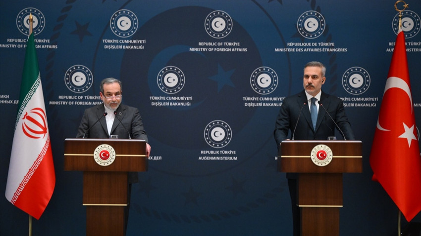 Bakan Fidan'dan İranlı Mevkidaşı Arakçi ile Kritik Bölgesel Görüşme
