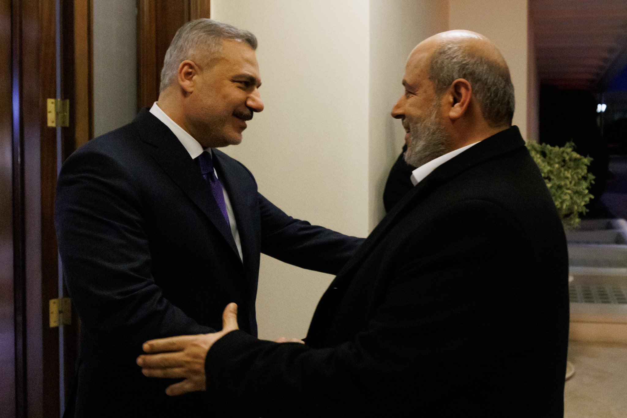 Bakan Fidan, Hamas Siyasi Büro Şefi Halil Hayye ile Ankara'da Görüştü