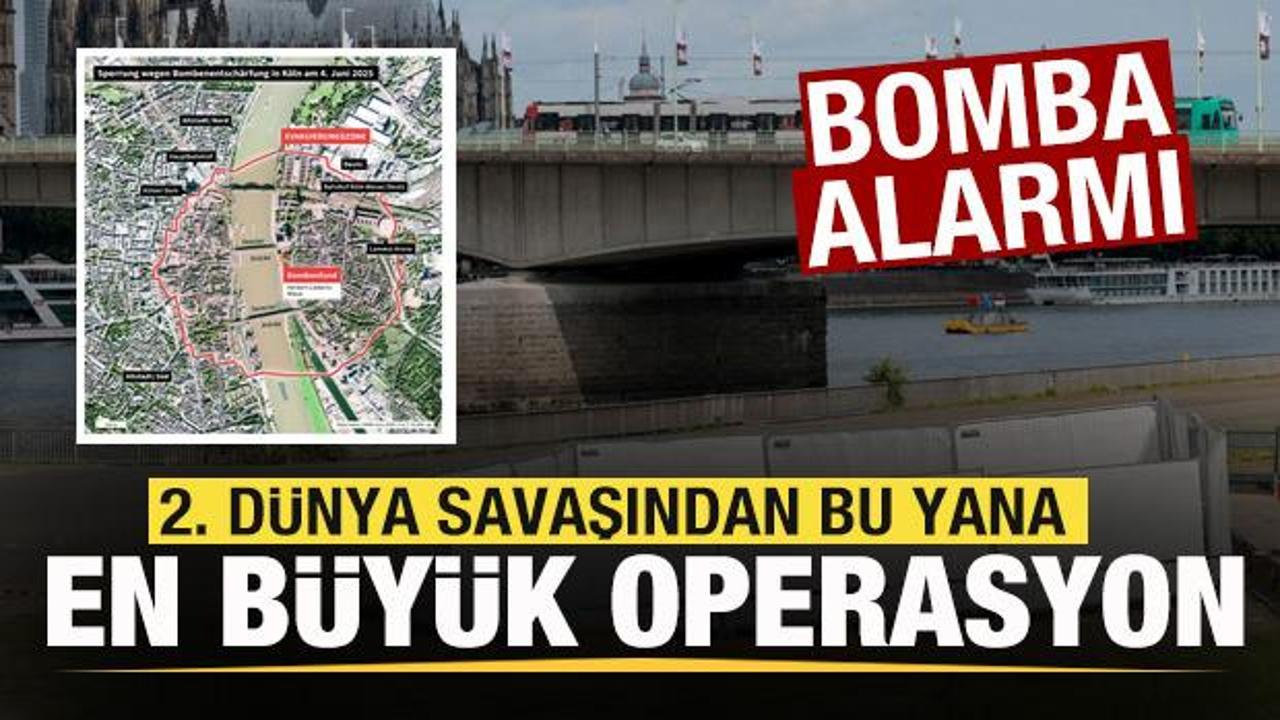 Berlin'de 2. Dünya Savaşı Bombası Alarmı: Binlerce Kişi Tahliye Ediliyor