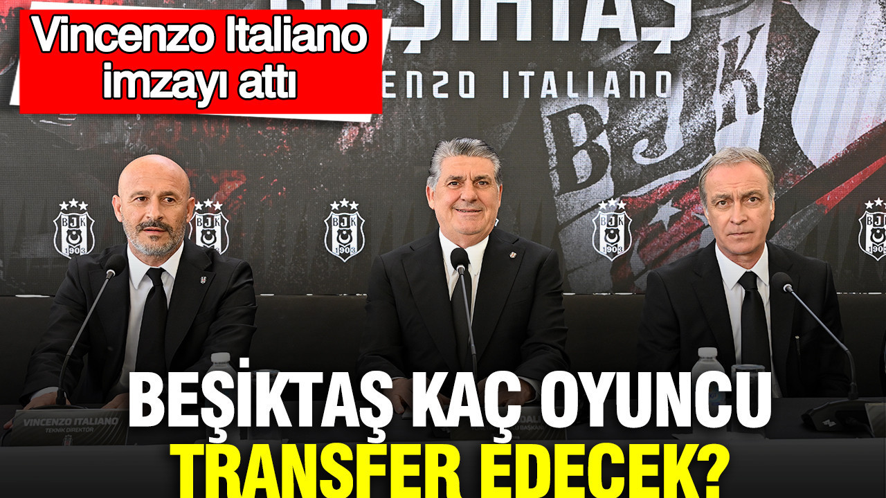 Beşiktaş Teknik Direktörü Vincenzo Italiano'dan Transfer ve Vlahovic Müjdesi