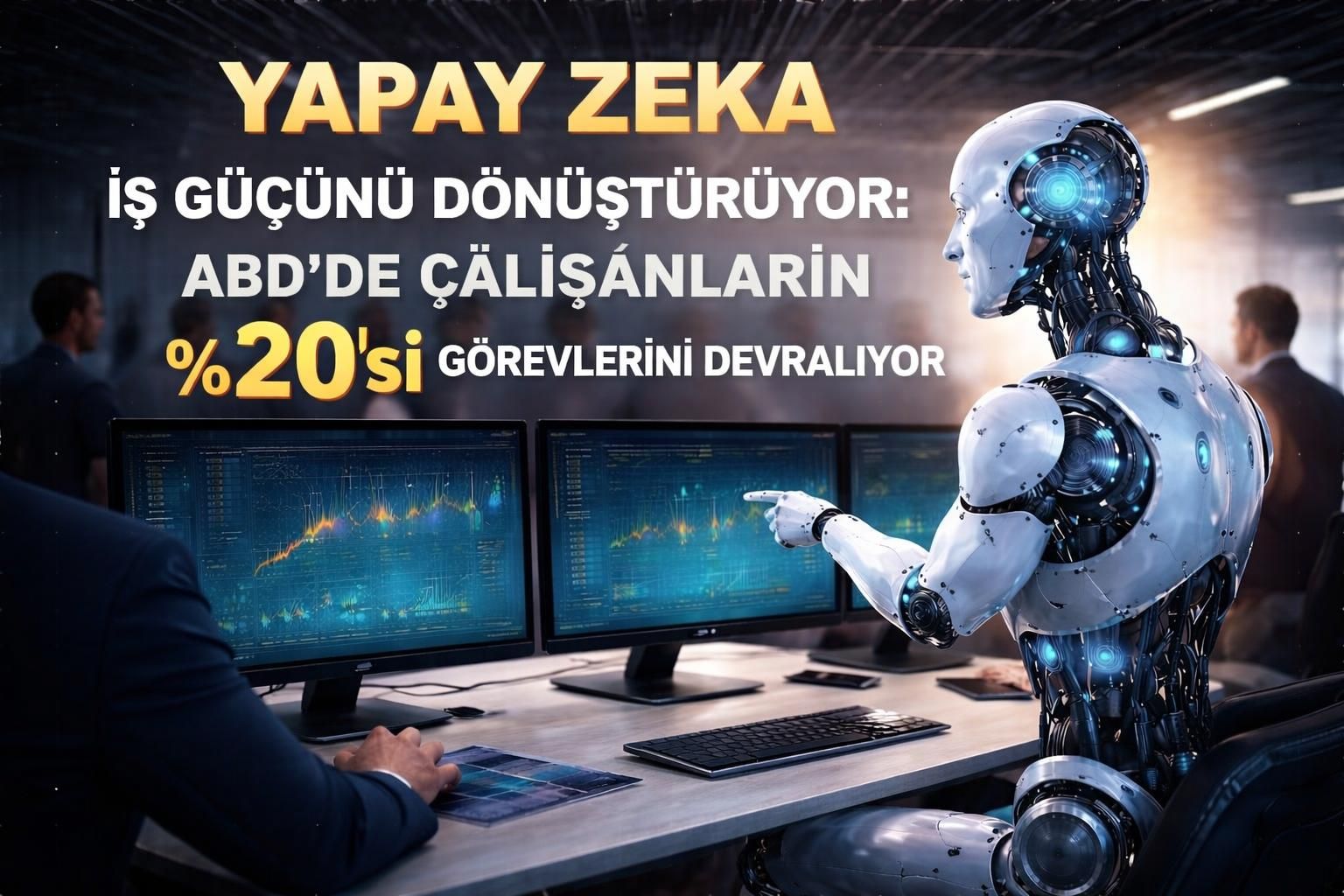 Beyaz Yakada Yüzde 32'lik Düşüş: Yapay Zeka İstihdamı Nasıl Dönüştürüyor?