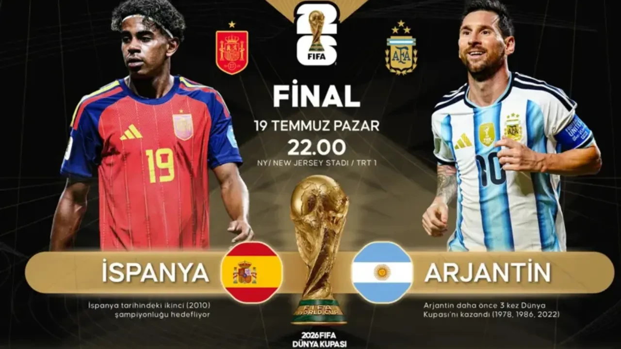 CANLI | İspanya Arjantin Dünya Kupası Finali: Dev Maç TRT 1'de
