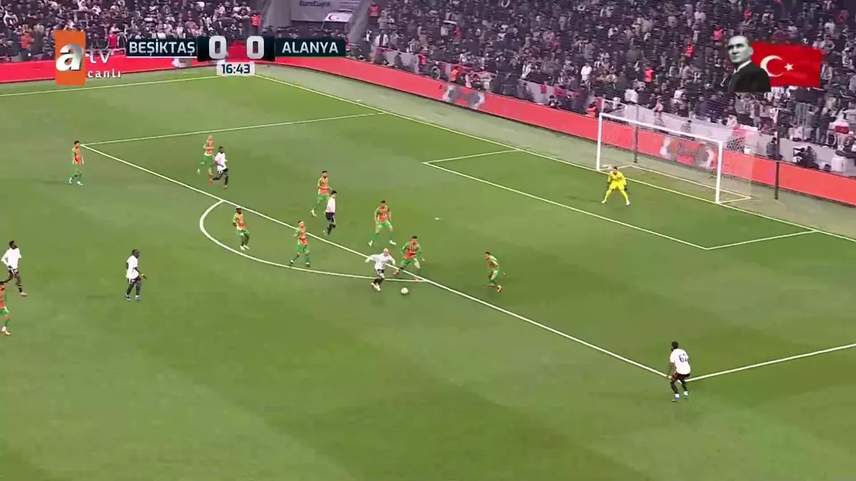 Corendon Alanyaspor, Beşiktaş'ı 1-0 Mağlup Ederek İlk Yenilgiyi Yaşattı