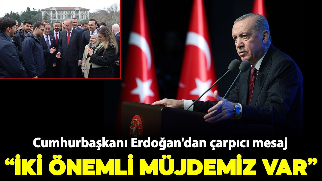 Cumhurbaşkanı Erdoğan'dan Net Mesaj: Siyaset Rant Kapısı Değildir