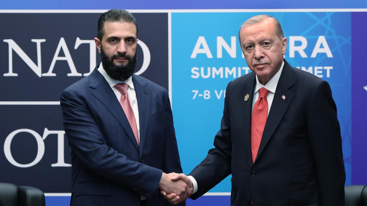 Cumhurbaşkanı Erdoğan, Şara ile Önemli Bir Görüşme Gerçekleştirdi