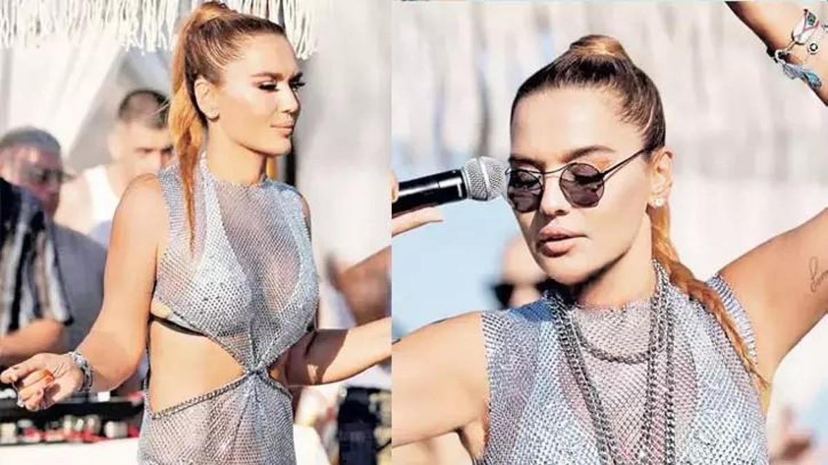Demet Akalın Fit Görünümüyle Bodrum'da Göz Kamaştırdı