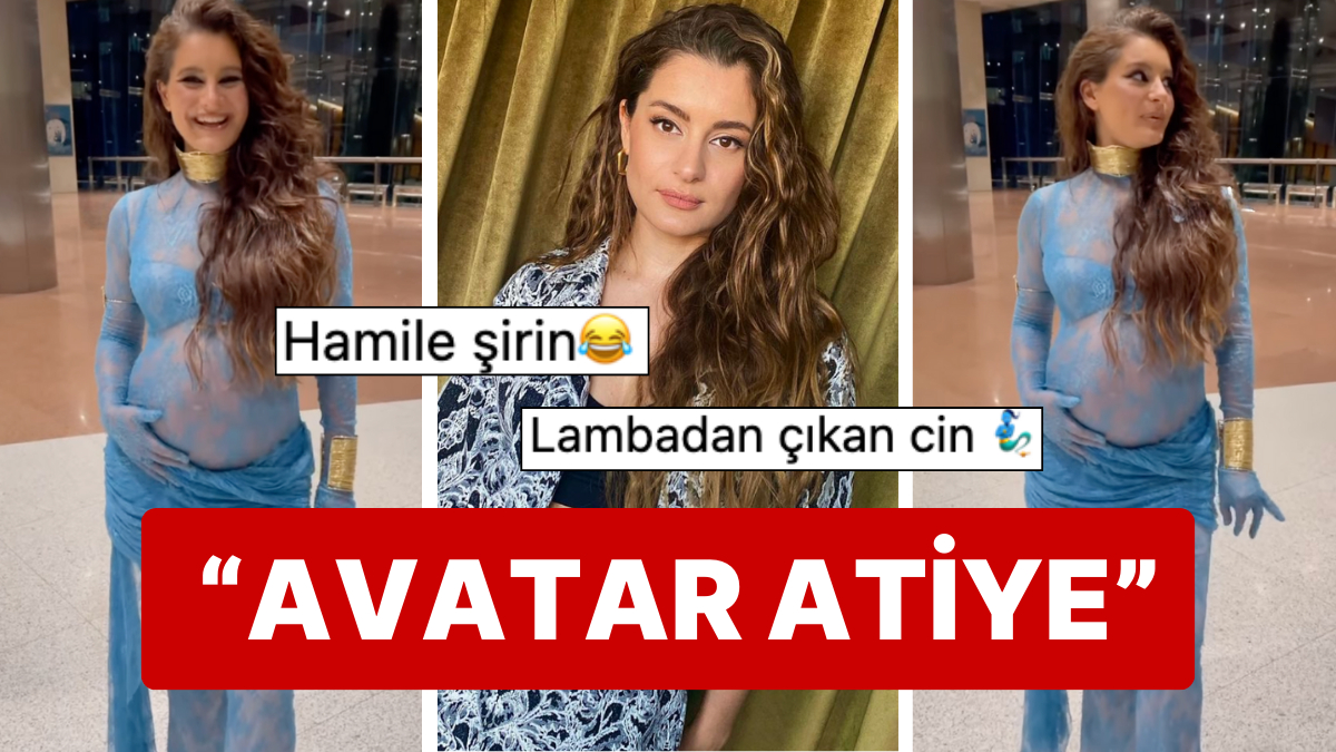 Dördüncü Çocuğuna Hamile Atiye, Sahnede Şahmeran Kostümüyle Mest Etti