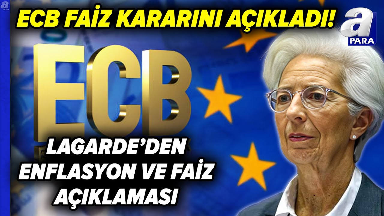 ECB Faiz Kararını Açıkladı: Faiz Artırımı Devam Edecek