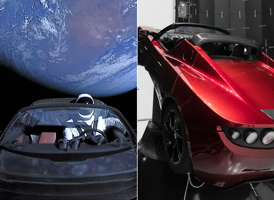 Elon Musk'ın Roket Gibi Uçan Tesla Roadster'ı Gündemde