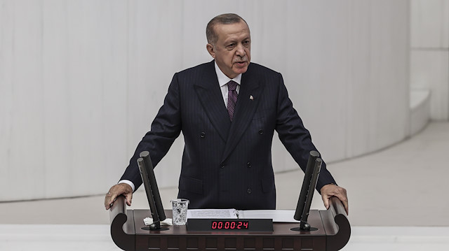 Erdoğan'dan Meclis Açılışında Yeni Anayasa Mesajı: 'En İdeal Dönem'
