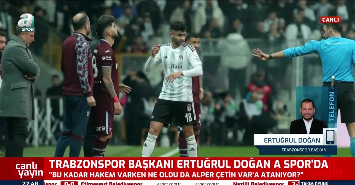 Ertuğrul Doğan'dan Beşiktaş Maçı Öncesi Hakemlere Sert Çıkış