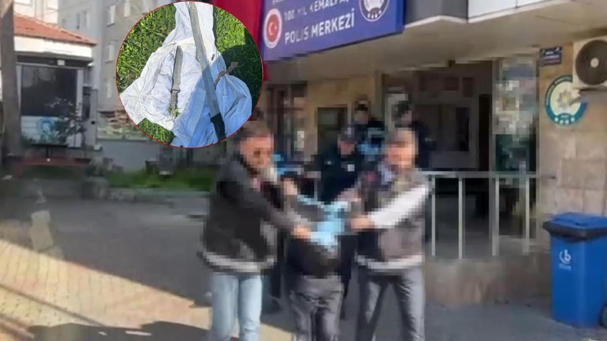 Esenler'de Polise Bıçaklı Saldırı Girişimi: Şüpheli Bacağından Vuruldu
