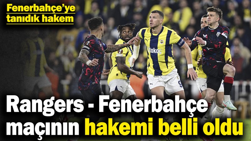 Fenerbahçe-Sturm Graz Maçının Hakemi Belli Oldu: Chris Kavanagh Düdük Çalacak