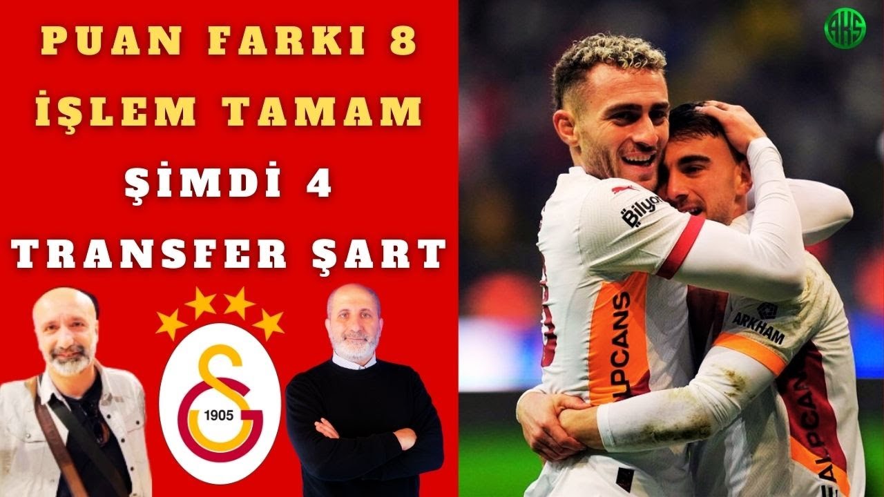 Galatasaray-Çorum FK Maçı Sonrası Transfer Çağrısı: En Az 4-5 Takviye Şart!