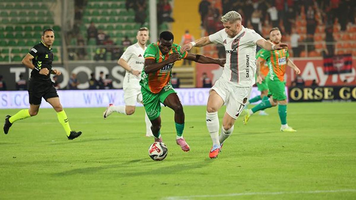 Gaziantep FK ve Alanyaspor Sezona Birer Puanla Başladı: Maç 1-1 Bitti
