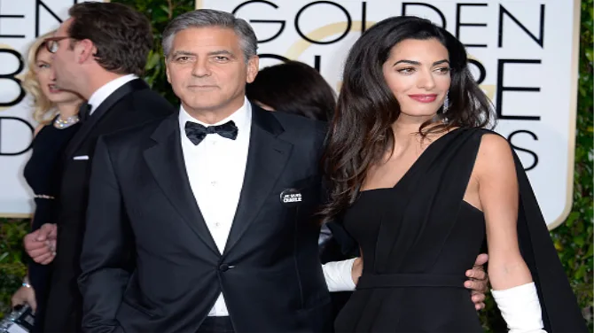 George ve Amal Clooney Venedik'te: Altın Aslan Heyecanı Başlıyor