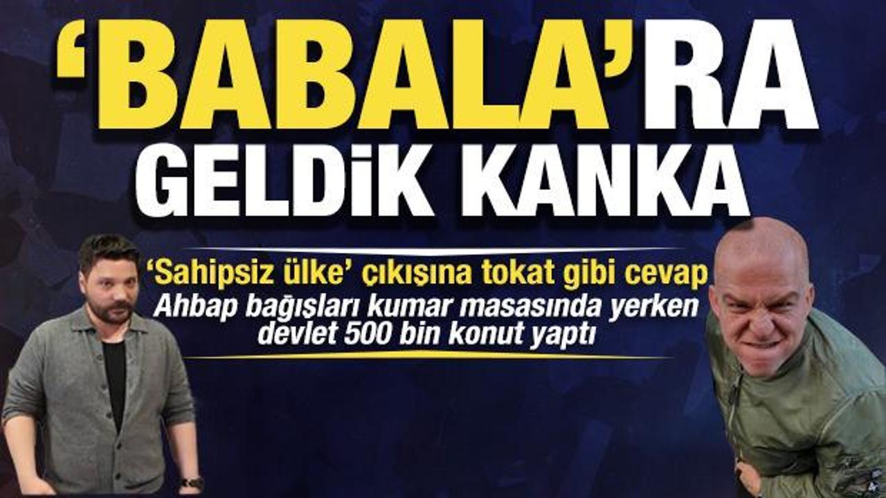 Gökhan Özoğuz’un 'Sahipsiz Ülke' Sözüne Konutla Yanıt