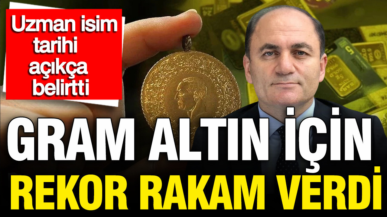 Gram Altın İçin Yıl Sonu Tahmini: Sefer Şener Rakam Verdi