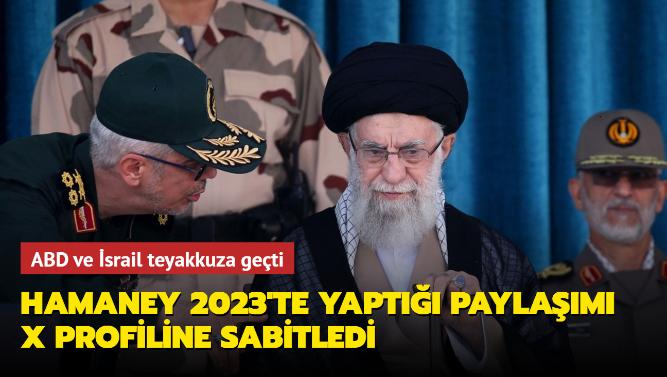 Hamaney: ABD ve İsrail Hibrit Savaşa Başvurdu