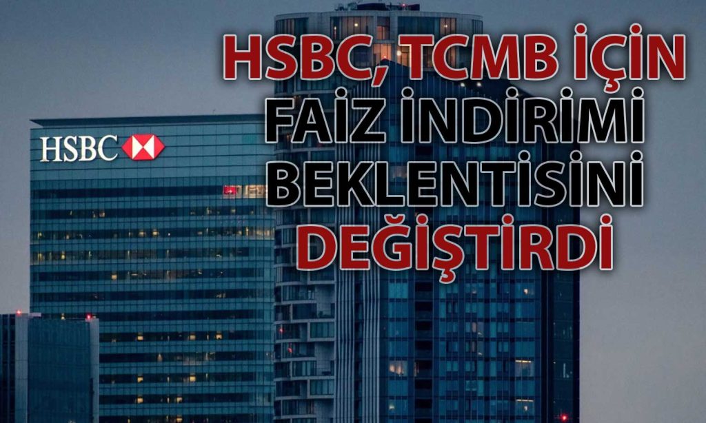 HSBC'den Türkiye Analizi: TCMB Faiz İndirim Süreci Başlıyor