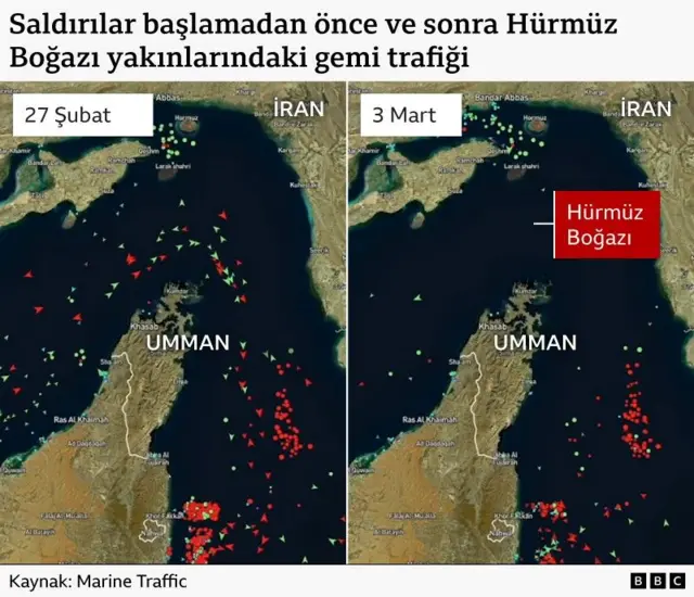 İran'dan Hürmüz Boğazı'nda Tankerlere El Koyma Tehdidi: 45 Gemi Kara Listede