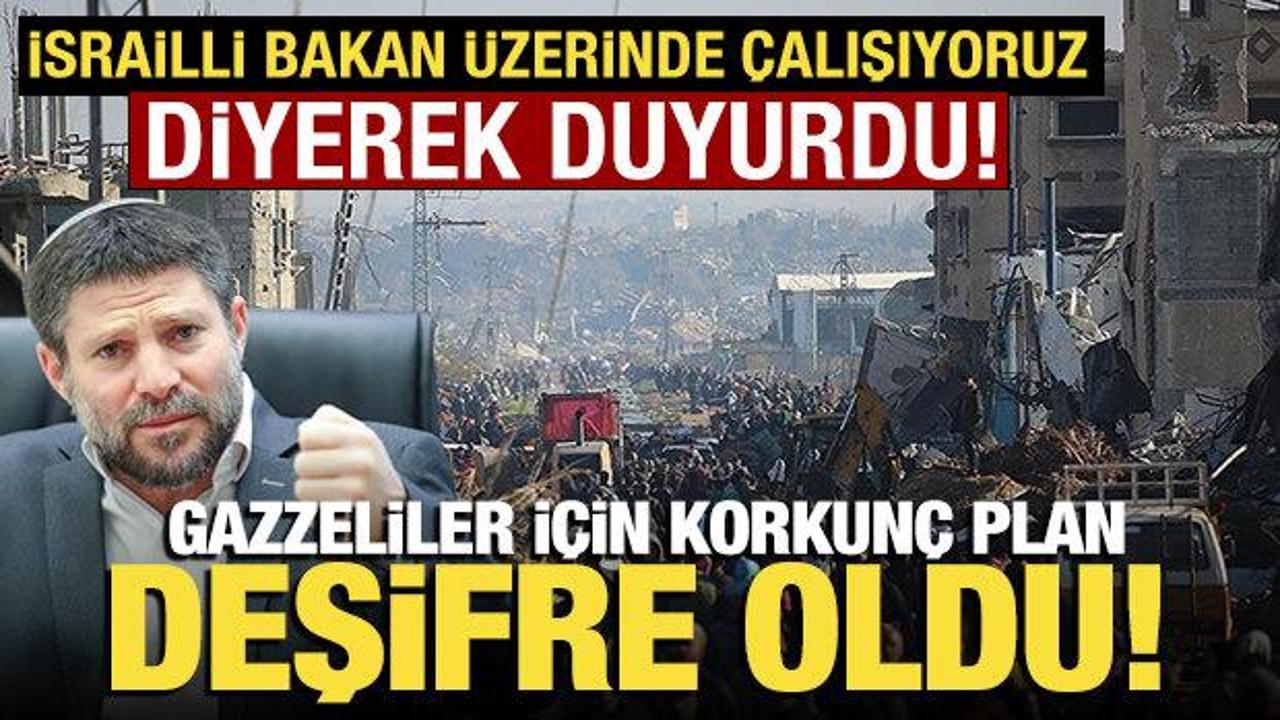 İsrail'de Ben-Gvir: Savunma Bakanlığı İçin Gazzelileri Sürgün Planını Duyurdu