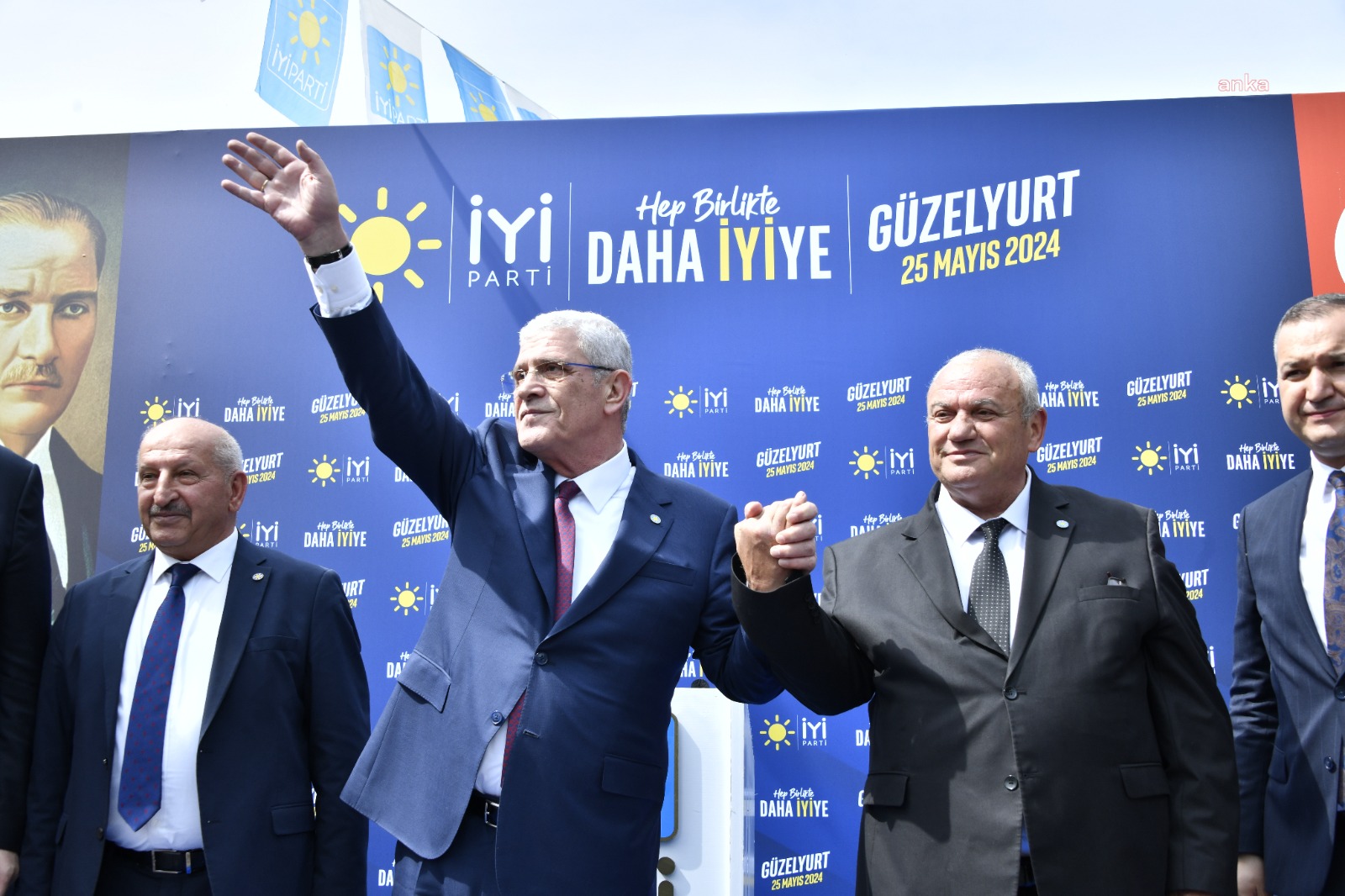 İYİ Parti'nin Aksaray Mitinginde Dervişoğlu: 'Hakikate Göz Diktiler'