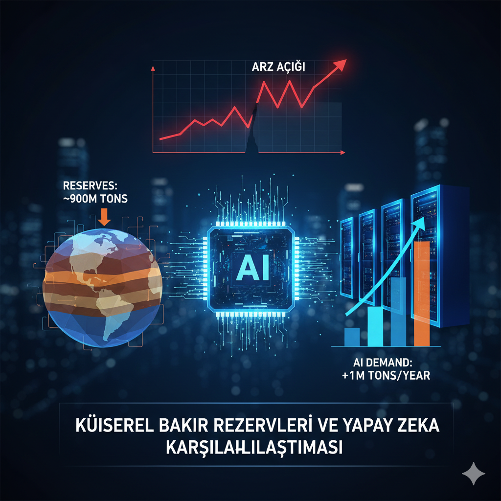 Küresel Arz Endişesi ve Yapay Zeka Talebi Metal Fiyatlarını Zirveye Taşıdı