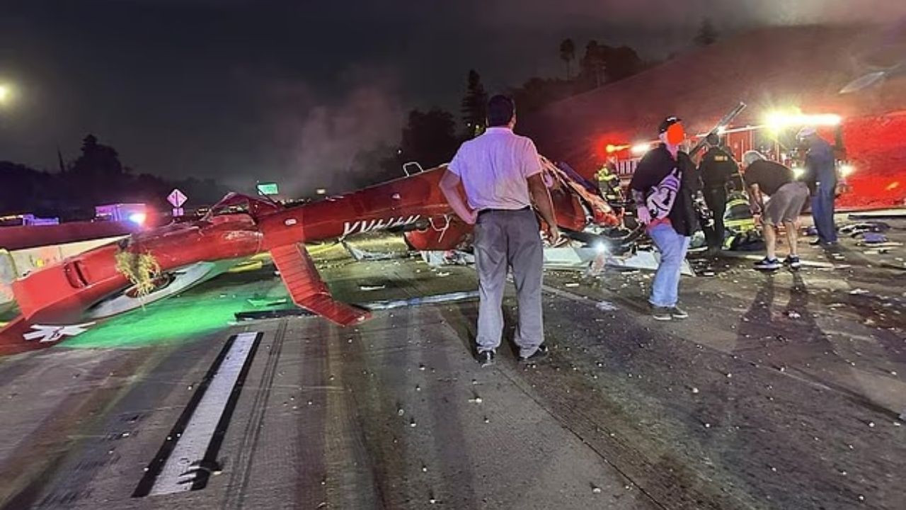 Los Angeles'ta Habercilerin Helikopteri Düştü: 3 Ölü