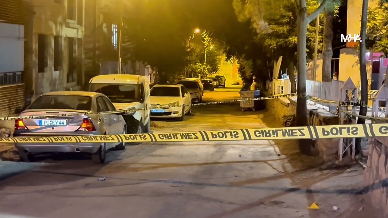 Malatya'da Gece İki Ayrı Silahlı Çatışma Görüntüleri Şok Yarattı