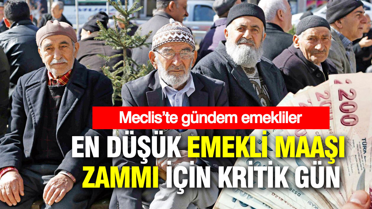 Meclis'te Kritik Hafta: Emekli Maaşı ve Suçlu Düzenlemesi Gündemde