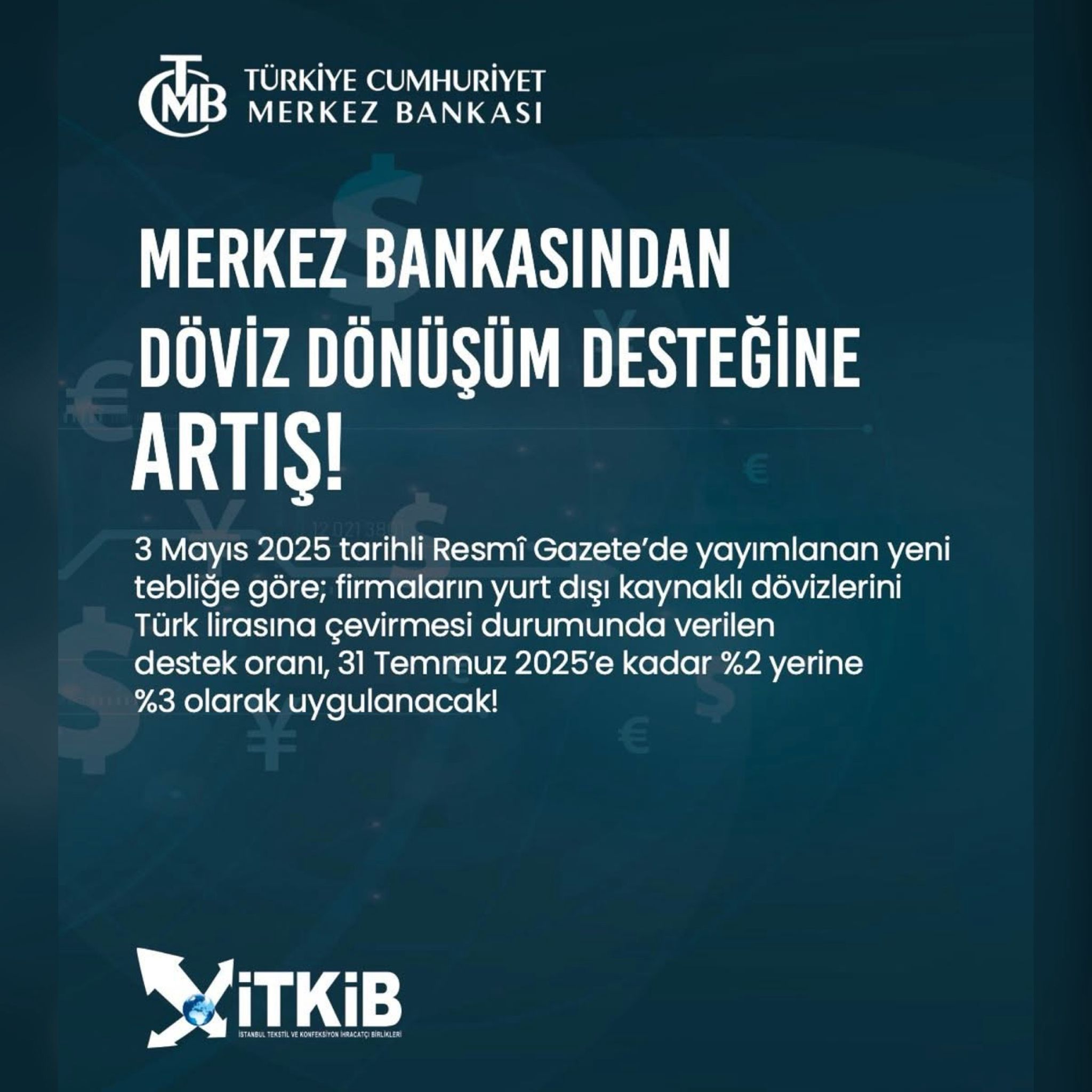 Merkez Bankası'ndan Şirketlere Döviz Desteğinde Yeni Dönem Başladı