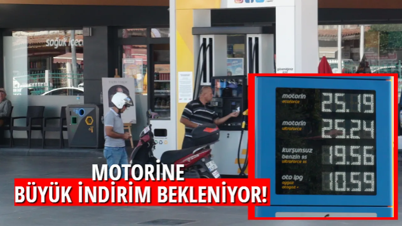 Motorine Büyük İndirim Bekleniyor: Pompada 4,95 TL Düşüş Yolda