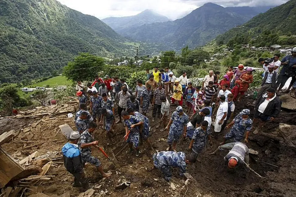 Nepal Sel Felaketinde Can Kaybı 669'a Yükseldi, Binlerce Kişi Kayıp