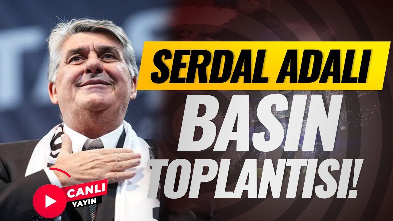 Serdal Adalı Basın Toplantısında Talihsiz An Yaşadı