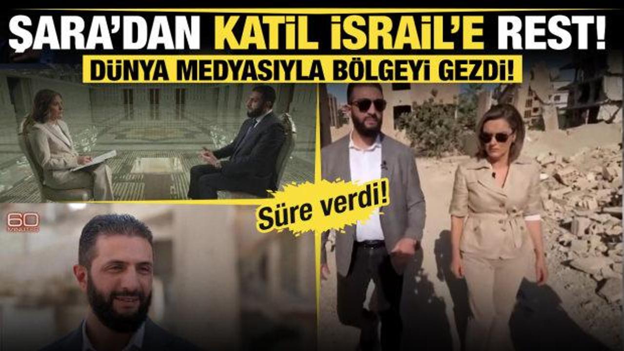 Suriye Cumhurbaşkanı Şara'dan İsrail'e Net Çağrı: Geri Çekilin!