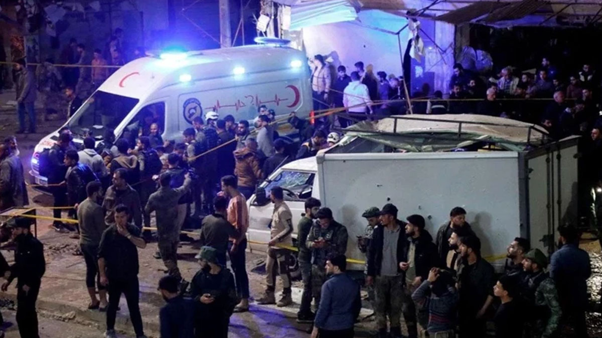 Suriye'de Yolcu Otobüsüne Bombalı Saldırı: 2 Ölü, 13 Yaralı