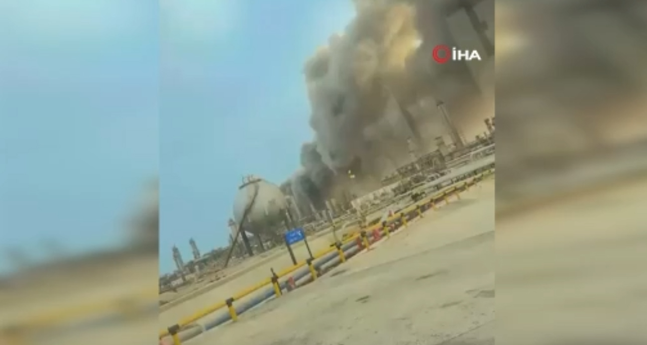 Suudi Arabistan'daki Aramco Rafinerisine İHA Saldırısı: Husiler Üstlendi