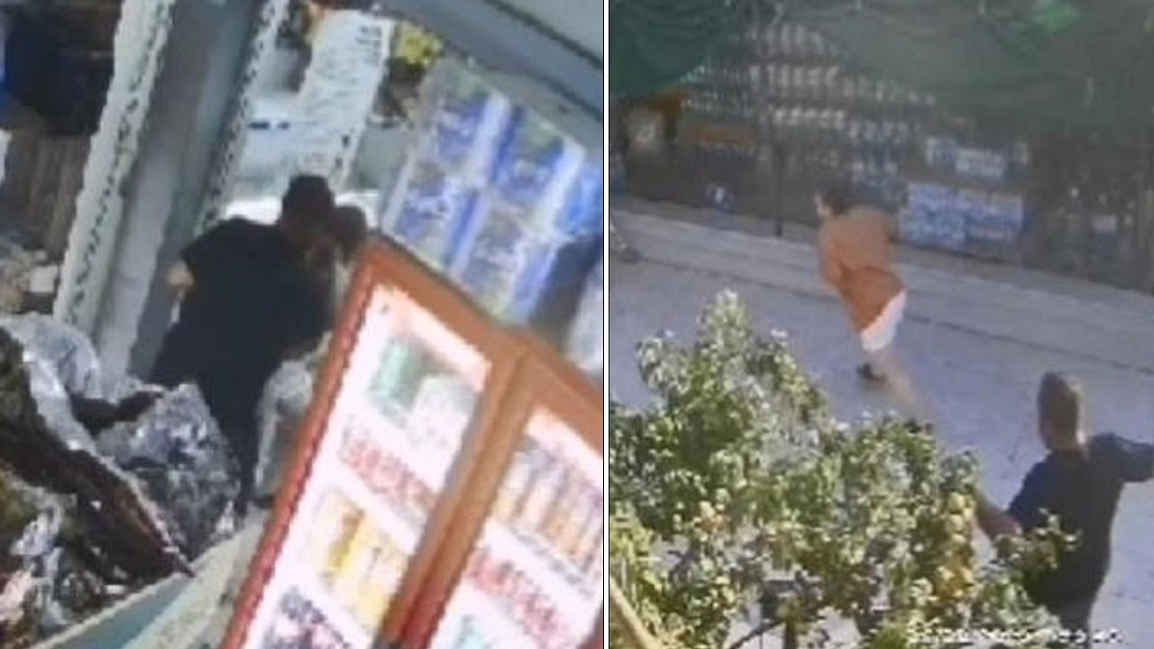 Taşkınköy'de Markette Bıçaklı Saldırı: Eski Sevgili Dehşeti Kamerada
