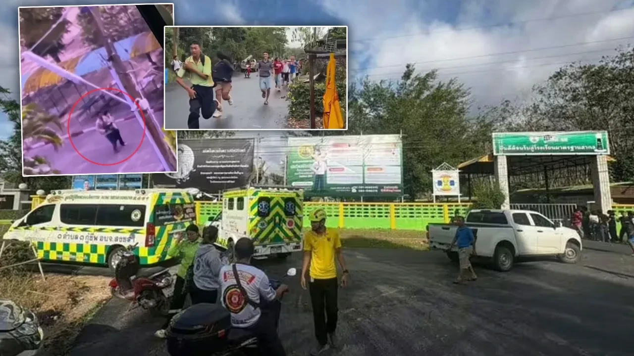 Tayland'da Okula Kanlı Saldırı: 8 Can Kaybı, 30 Yaralı